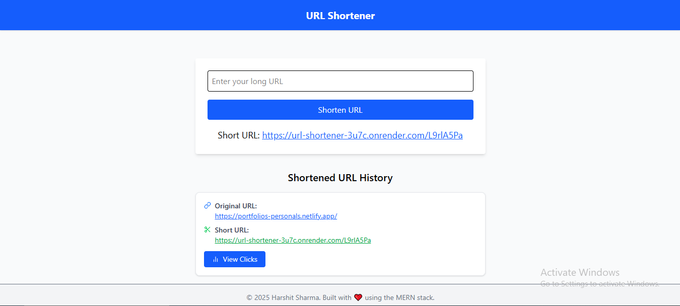 URL Shortener